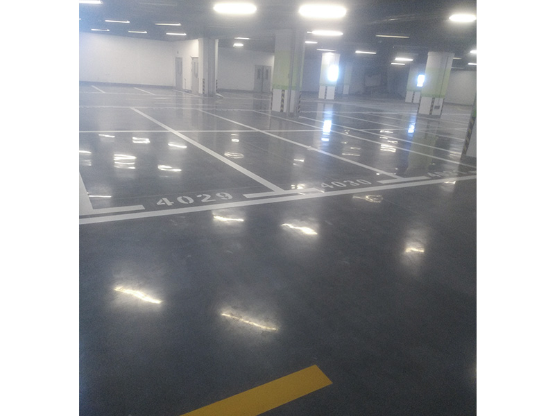 济南某大型地下停车场西卡固化剂地坪改造项目顺利开工