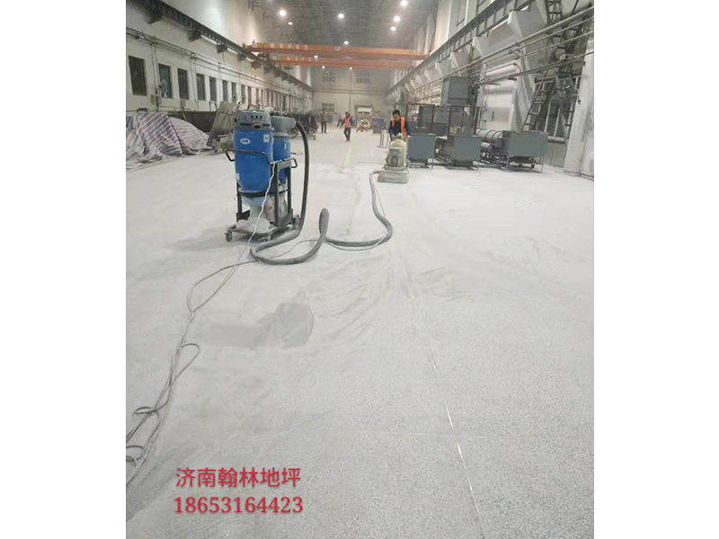 济南铁路局维修车间旧水磨石西卡固化剂地坪改造项目顺利开工